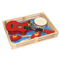 Ensemble de jouets en guitare en bois pour instruments de musique